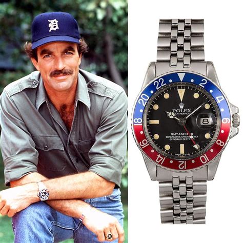 tom selleck rolex gmt master.